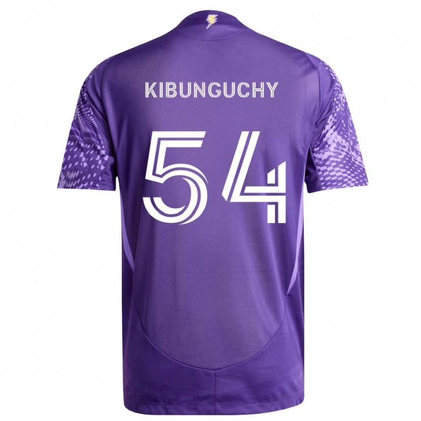 Danxen Mulher Camisola Nabi Kibunguchy #54 Roxo Branco Principal 2026/27 Camisa