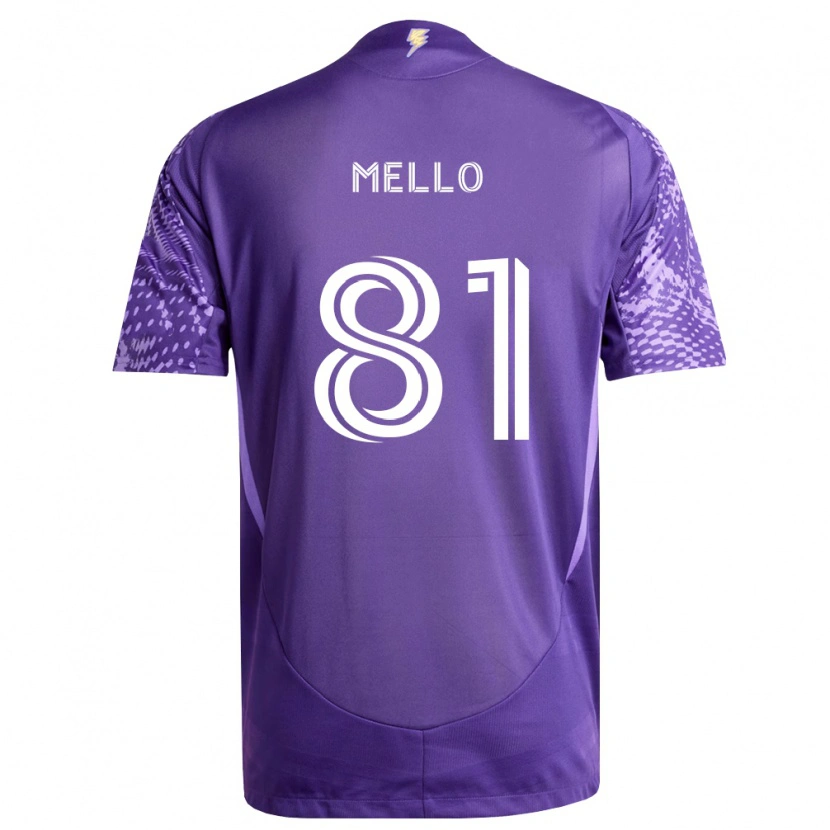 Danxen Mulher Camisola Murillo Mello #81 Roxo Branco Principal 2026/27 Camisa