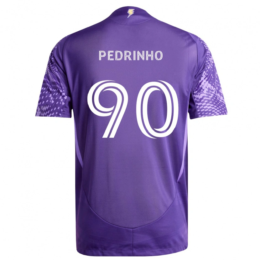 Danxen Mulher Camisola Pedro Leão #90 Roxo Branco Principal 2026/27 Camisa