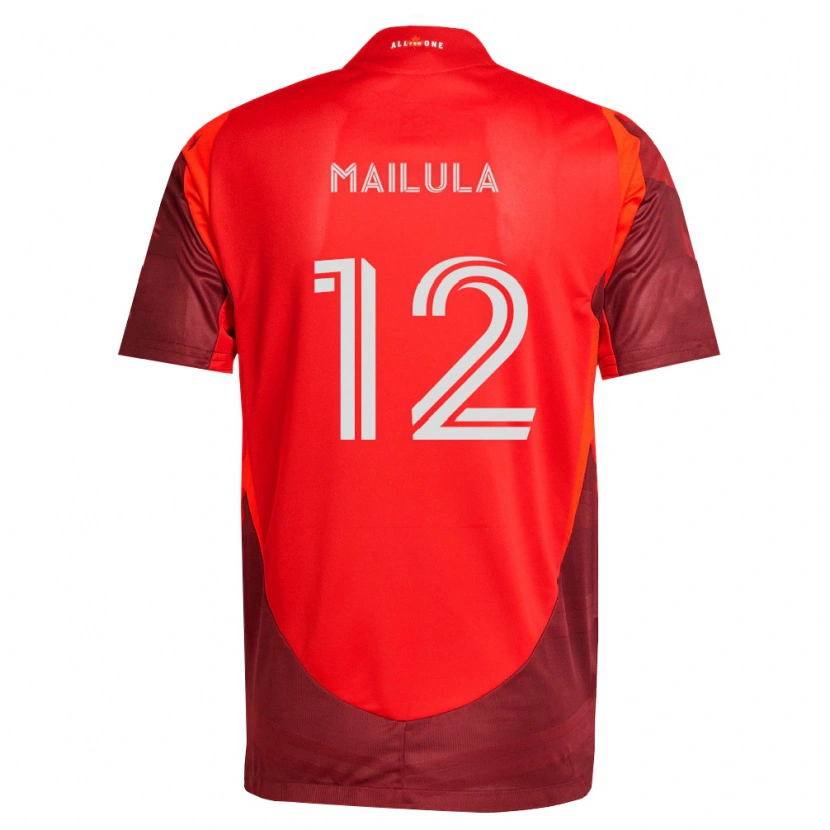 Danxen Mulher Camisola Cassius Mailula #12 Borgonha Vermelho Principal 2026/27 Camisa