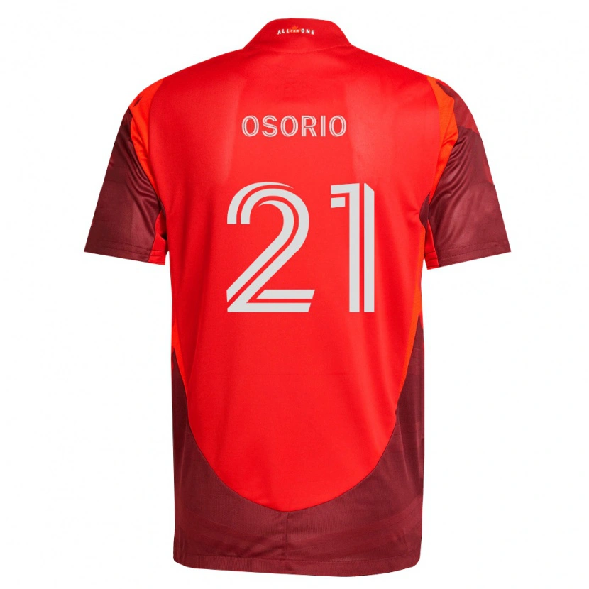 Danxen Mulher Camisola Jonathan Osorio #21 Borgonha Vermelho Principal 2026/27 Camisa
