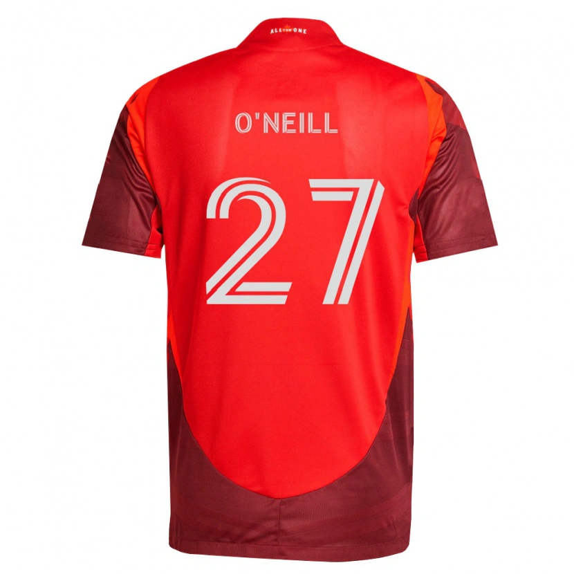 Danxen Mulher Camisola Shane O'neill #27 Borgonha Vermelho Principal 2026/27 Camisa