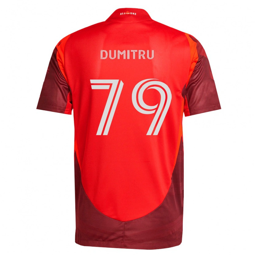 Danxen Mulher Camisola Andrei Dumitru #79 Borgonha Vermelho Principal 2026/27 Camisa