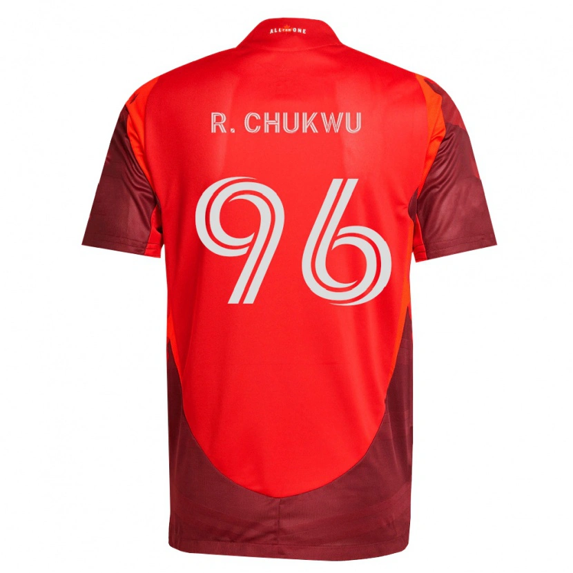 Danxen Mulher Camisola Richard Chukwu #96 Borgonha Vermelho Principal 2026/27 Camisa