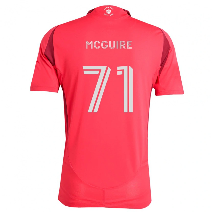 Danxen Mulher Camisola Nolan Mcguire #71 Magenta Branco Principal 2026/27 Camisa