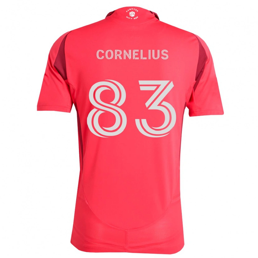 Danxen Mulher Camisola Lorenzo Cornelius #83 Magenta Branco Principal 2026/27 Camisa