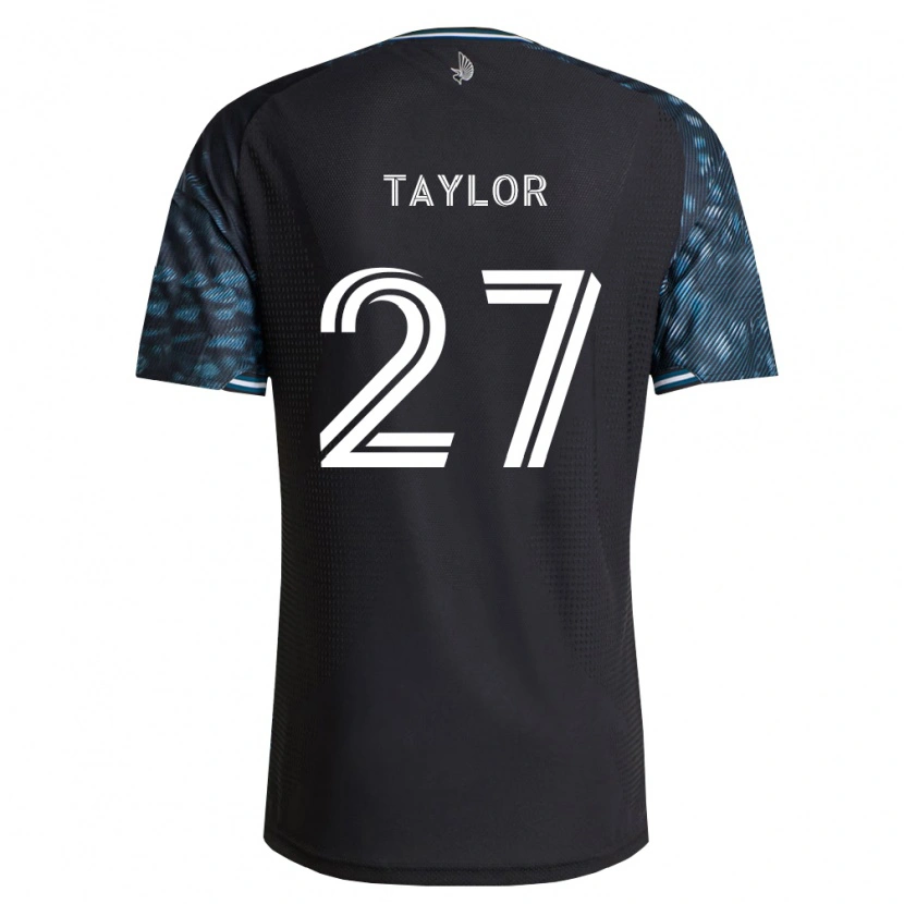 Danxen Mulher Camisola D.j. Taylor #27 Preto Branco Principal 2026/27 Camisa