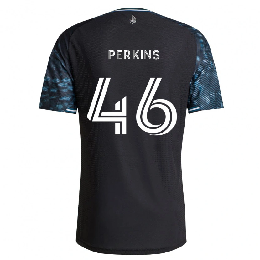 Danxen Mulher Camisola Keane Perkins #46 Preto Branco Principal 2026/27 Camisa