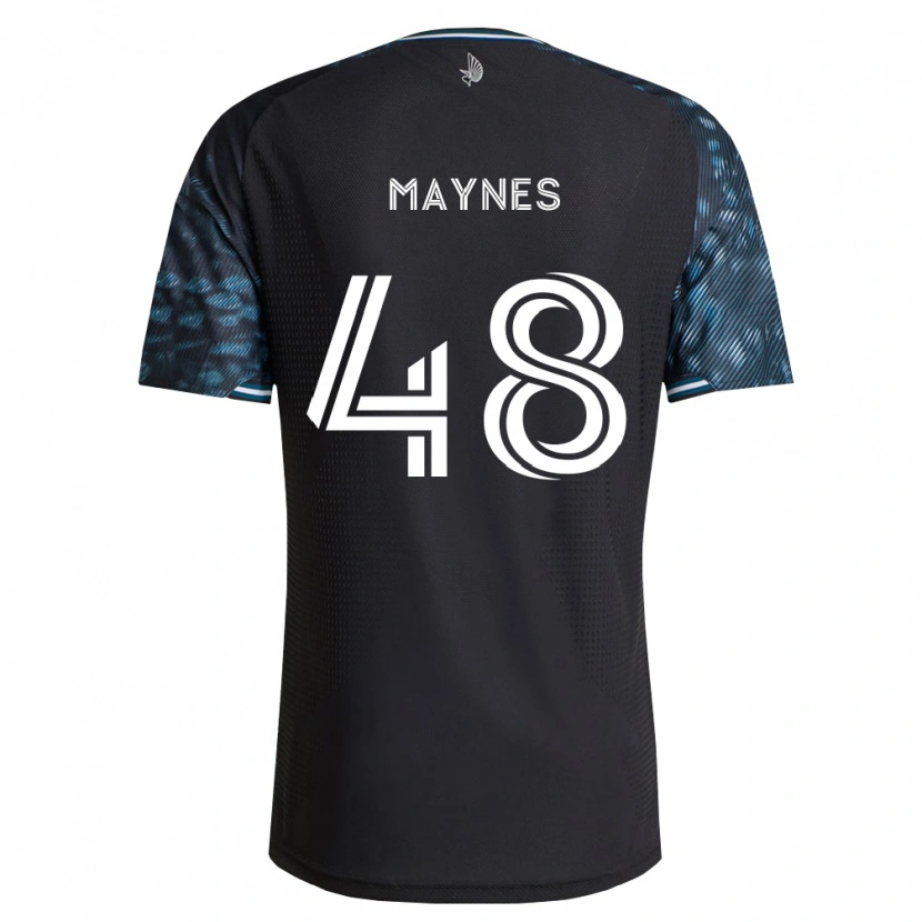 Danxen Mulher Camisola William Maynes #48 Preto Branco Principal 2026/27 Camisa