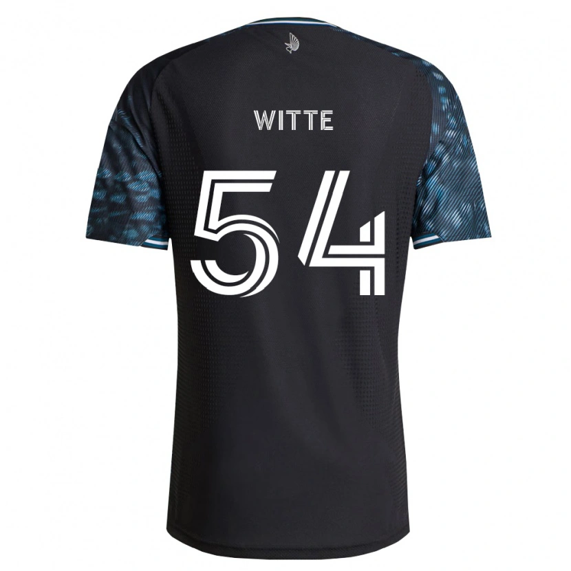 Danxen Mulher Camisola Alex Witte #54 Preto Branco Principal 2026/27 Camisa