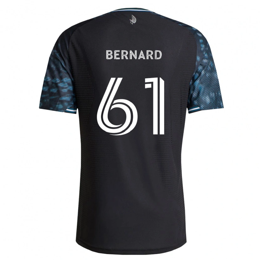 Danxen Mulher Camisola Jadan Bernard #61 Preto Branco Principal 2026/27 Camisa
