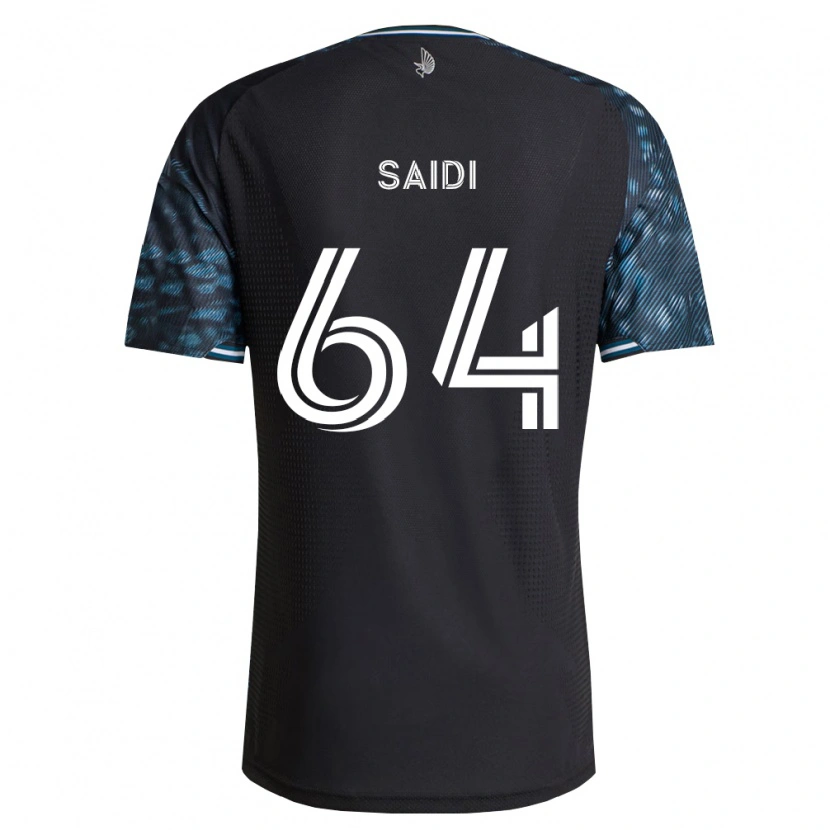Danxen Mulher Camisola Issa Saidi #64 Preto Branco Principal 2026/27 Camisa