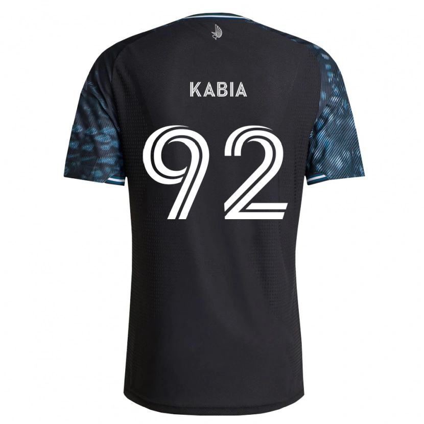 Danxen Mulher Camisola Alpha Kabia #92 Preto Branco Principal 2026/27 Camisa