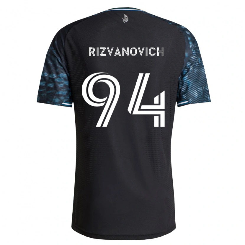 Danxen Mulher Camisola Kayne Rizvanovich #94 Preto Branco Principal 2026/27 Camisa