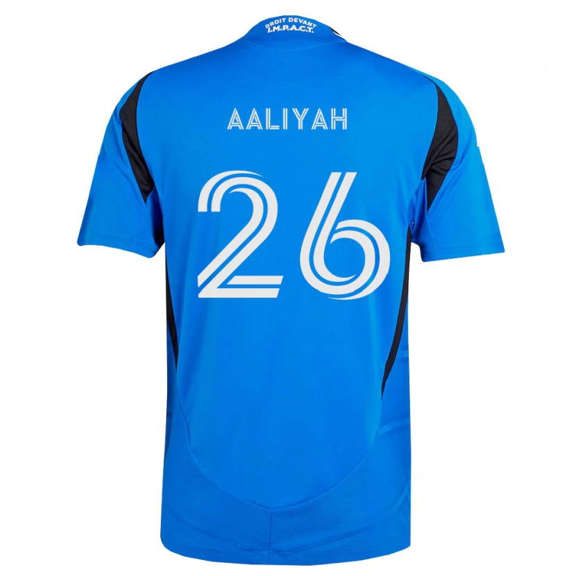 Danxen Mulher Camisola Picquet Aaliyah #26 Azul Branco Preto Principal 2026/27 Camisa
