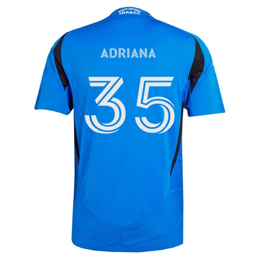 Danxen Mulher Camisola Teoli Adriana #35 Azul Branco Preto Principal 2026/27 Camisa