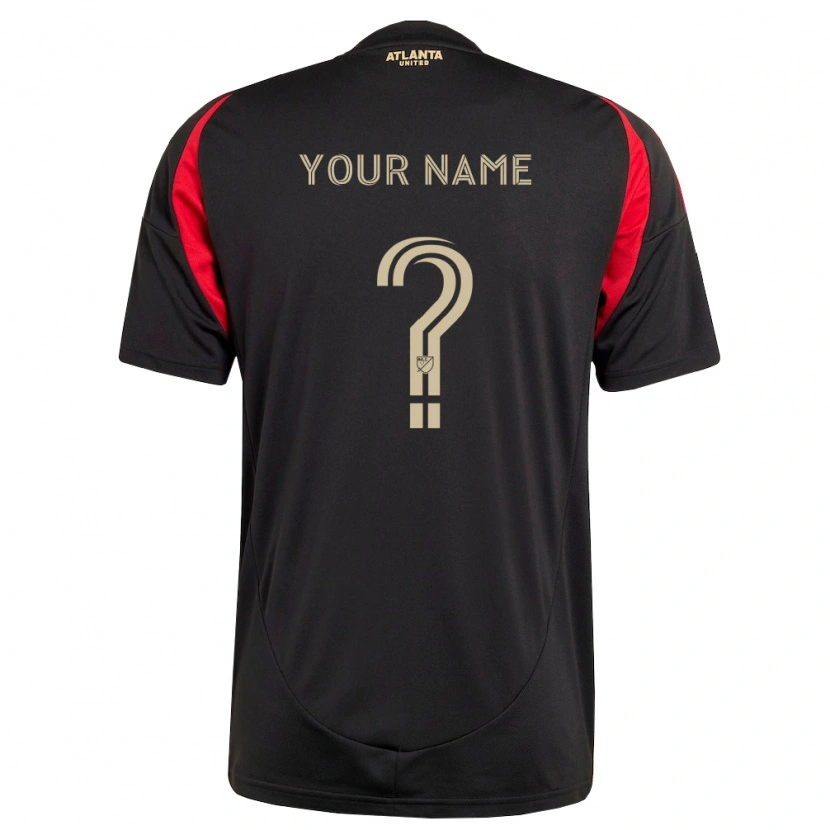 Danxen Mulher Camisola Seu Nome #0 Preto Vermelho Principal 2026/27 Camisa