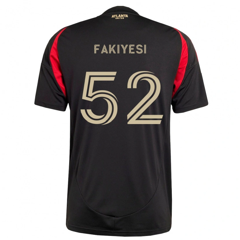 Danxen Mulher Camisola Seyi Fakiyesi #52 Preto Vermelho Principal 2026/27 Camisa