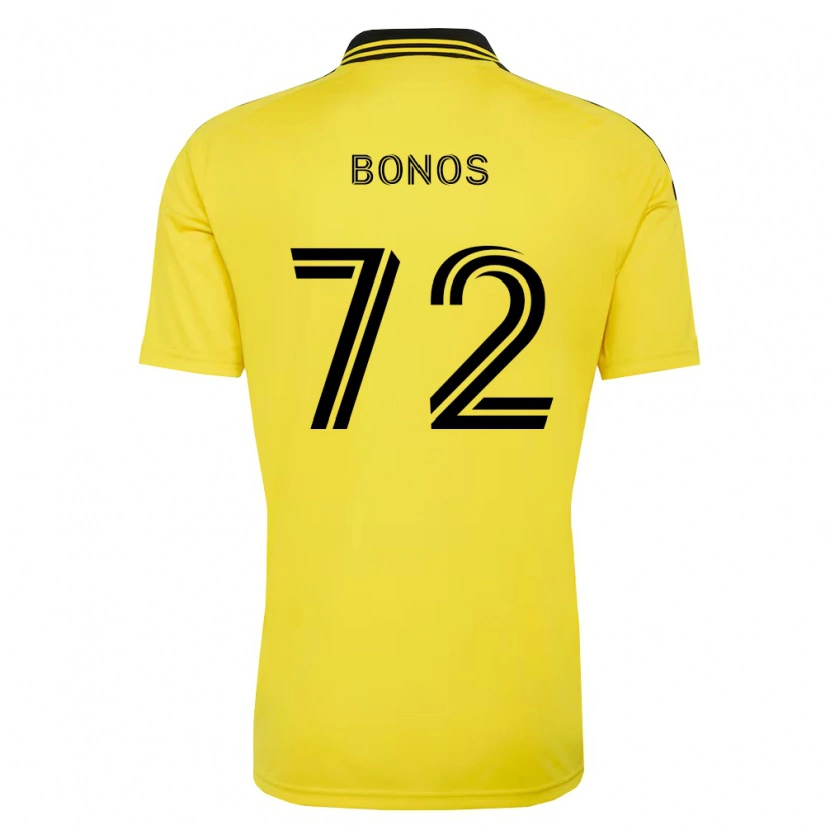 Danxen Mulher Camisola Jackson Bonos #72 Amarelo Preto Principal 2026/27 Camisa