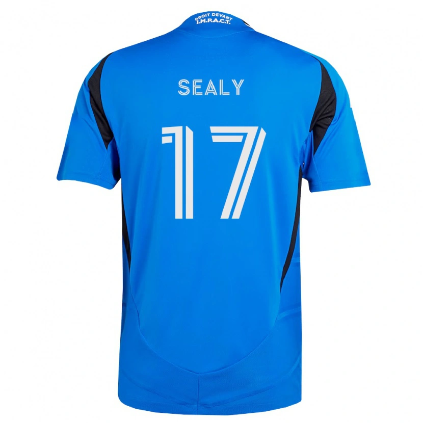 Danxen Mulher Camisola Dante Sealy #17 Azul Branco Preto Principal 2026/27 Camisa