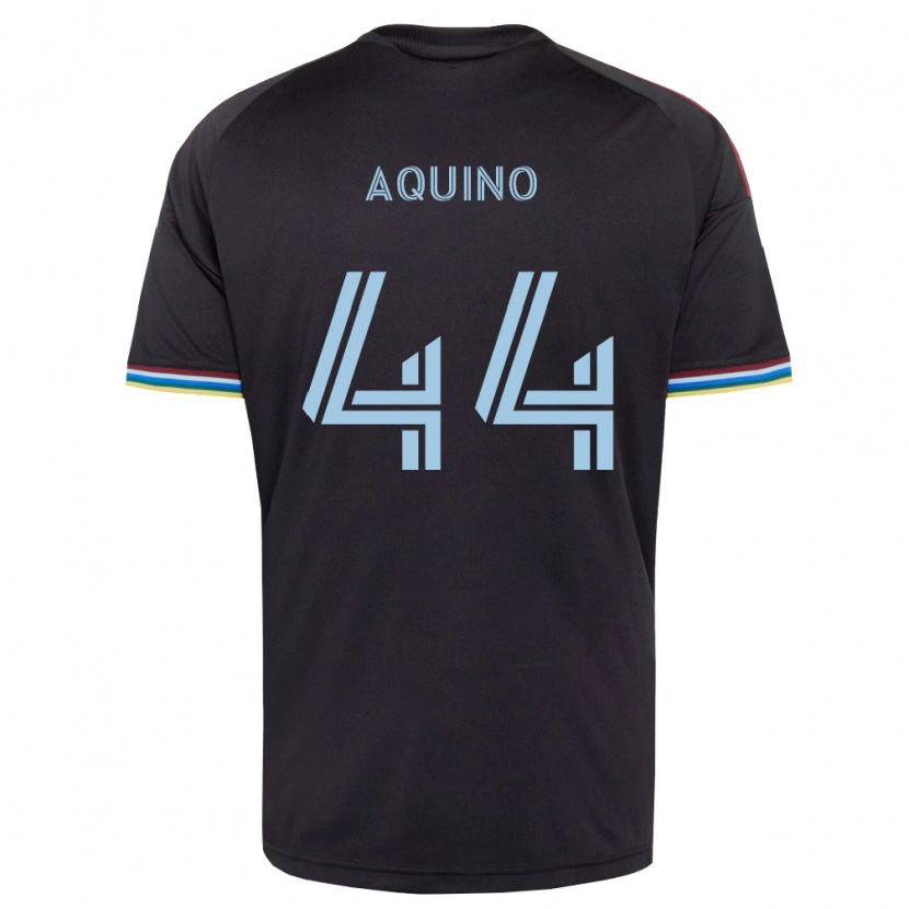 Danxen Mulher Camisola Chris Aquino #44 Preto Azul Celeste Principal 2026/27 Camisa