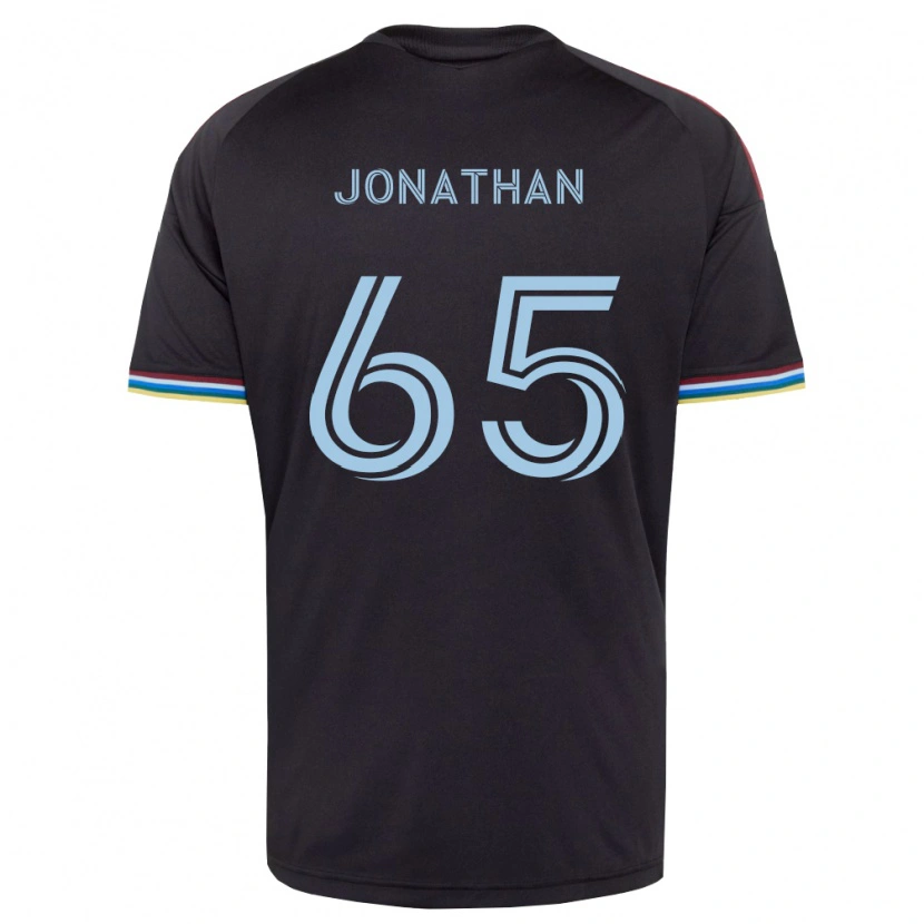 Danxen Mulher Camisola Jonathan De La Fuente #65 Preto Azul Celeste Principal 2026/27 Camisa
