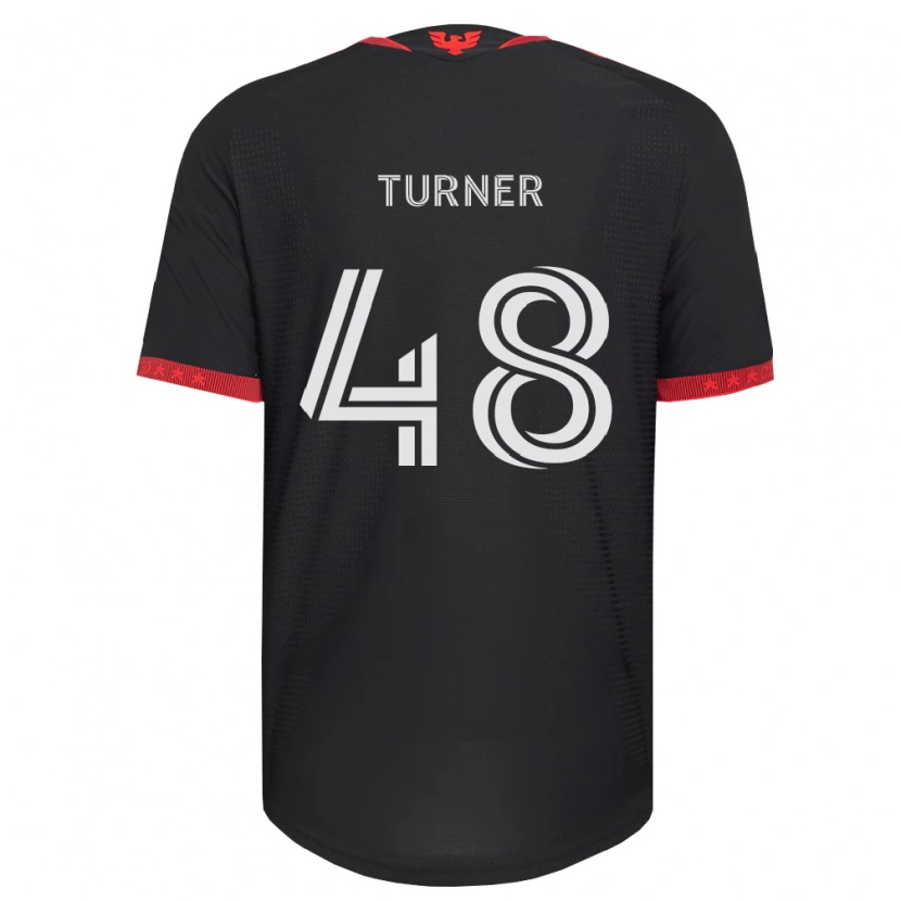Danxen Mulher Camisola Gavin Turner #48 Preto Branco Vermelho Principal 2026/27 Camisa