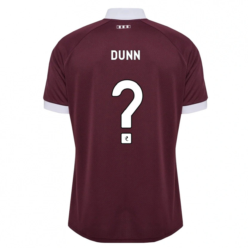 Danxen Mulher Camisola Alexander Dunn #0 Branco Borgonha Principal 2026/27 Camisa