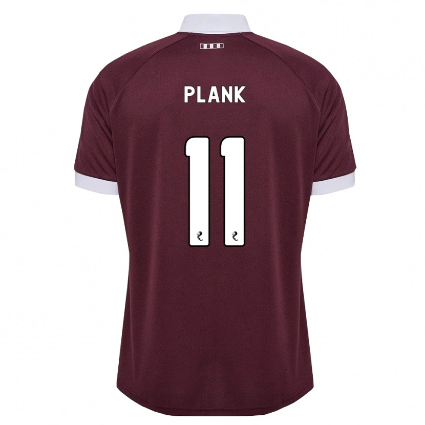 Danxen Mulher Camisola Dom Plank #11 Branco Borgonha Principal 2026/27 Camisa