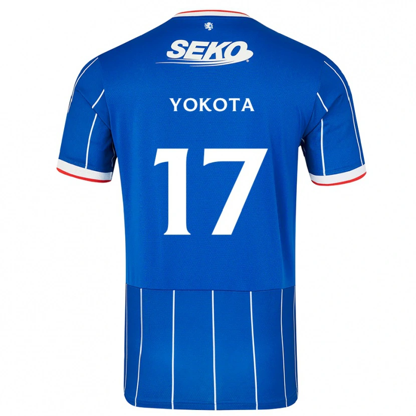 Danxen Mulher Camisola Daisuke Yokota #17 Vermelho Azul Branco Principal 2026/27 Camisa