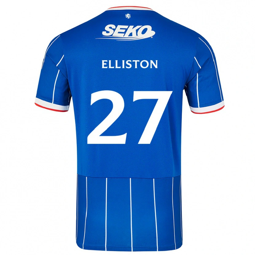 Danxen Mulher Camisola Maddie Elliston #27 Vermelho Azul Branco Principal 2026/27 Camisa