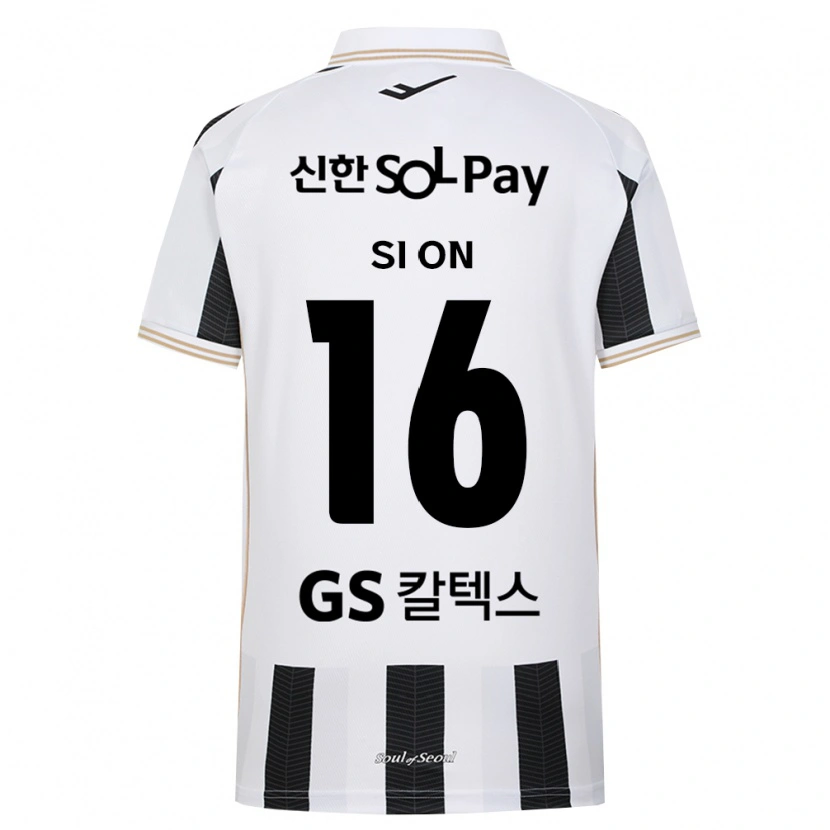 Danxen Mulher Camisola Si-On Noh #16 Branco Preto Alternativa 2026/27 Camisa