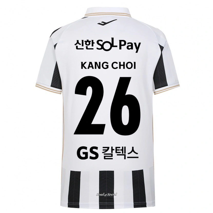 Danxen Mulher Camisola Kang Choi #26 Branco Preto Alternativa 2026/27 Camisa