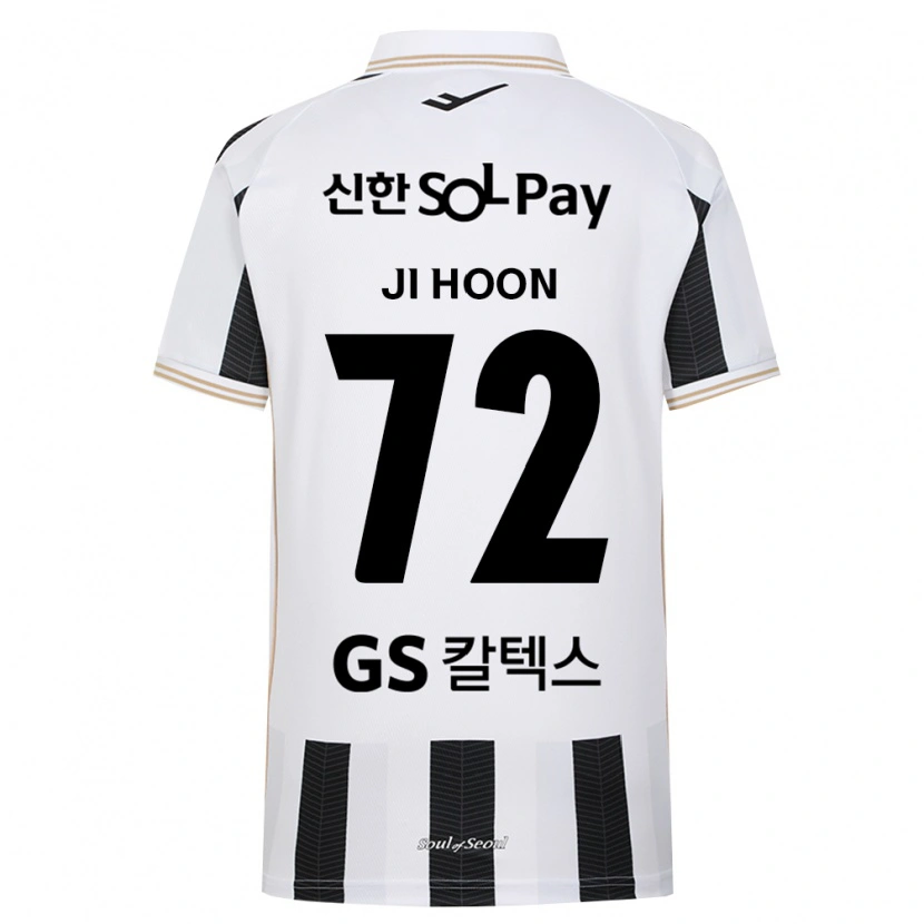 Danxen Mulher Camisola Ji-Hoon Min #72 Branco Preto Alternativa 2026/27 Camisa
