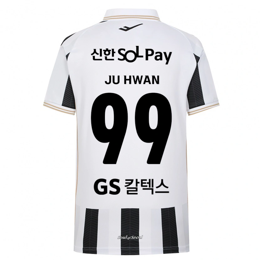 Danxen Mulher Camisola Ju-Hwan Seo #99 Branco Preto Alternativa 2026/27 Camisa