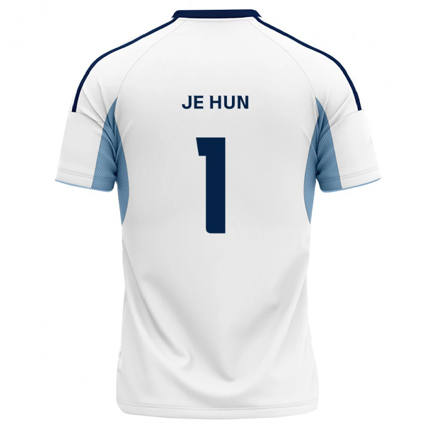 Danxen Mulher Camisola Je-Hun Youn #1 Azul Real Branco Alternativa 2026/27 Camisa