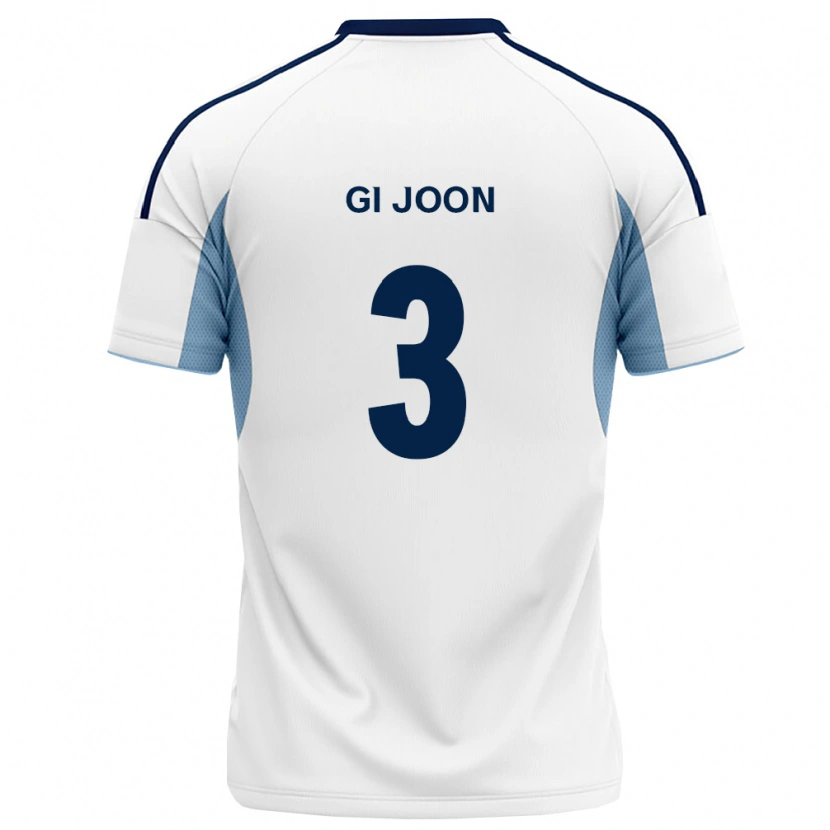 Danxen Mulher Camisola Gi-Joon Kim #3 Azul Real Branco Alternativa 2026/27 Camisa