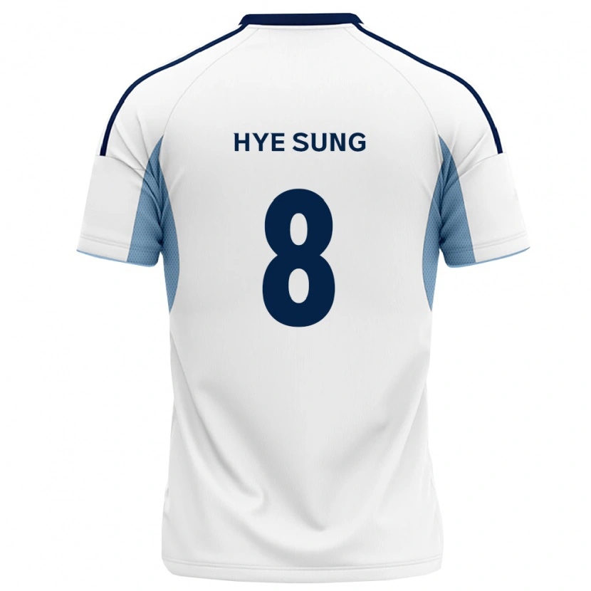 Danxen Mulher Camisola Hye-Sung Ryu #8 Azul Real Branco Alternativa 2026/27 Camisa