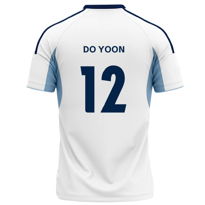 Danxen Mulher Camisola Do-Yoon Tae #12 Azul Real Branco Alternativa 2026/27 Camisa