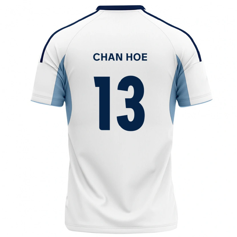 Danxen Mulher Camisola Chan-Hoe Heo #13 Azul Real Branco Alternativa 2026/27 Camisa