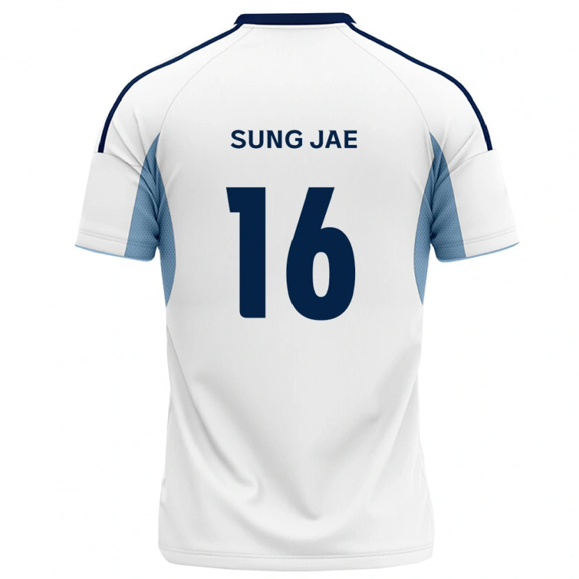 Danxen Mulher Camisola Sung-Jae You #16 Azul Real Branco Alternativa 2026/27 Camisa