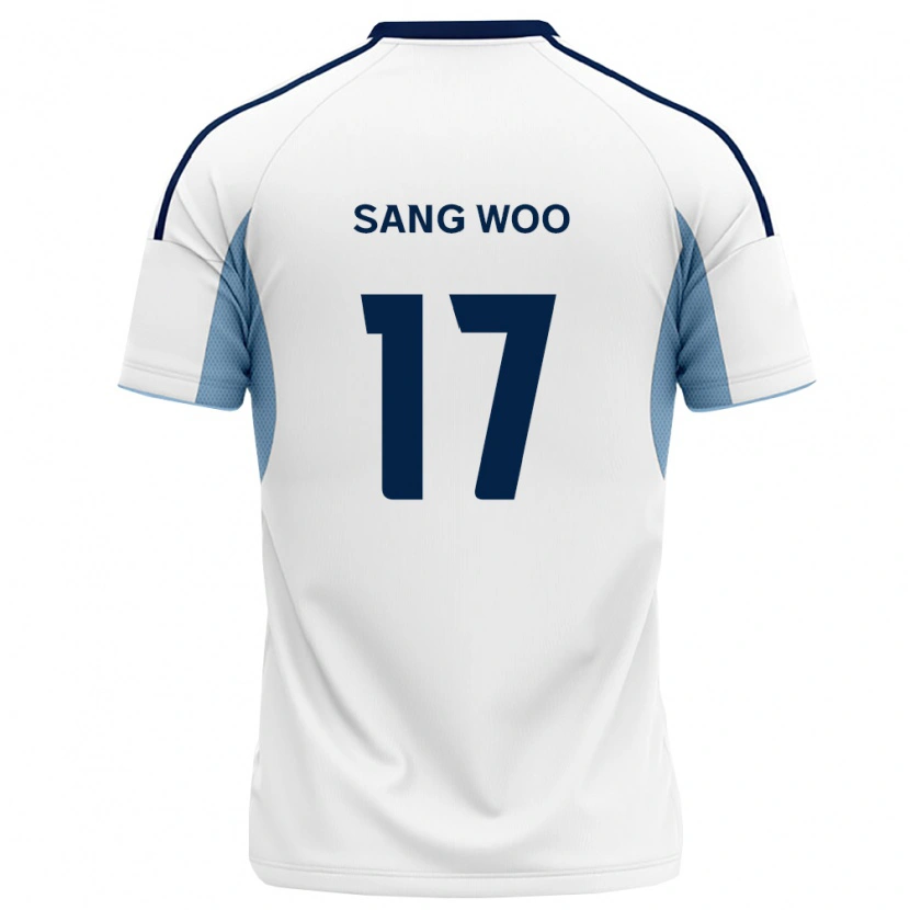 Danxen Mulher Camisola Sang-Woo Kang #17 Azul Real Branco Alternativa 2026/27 Camisa
