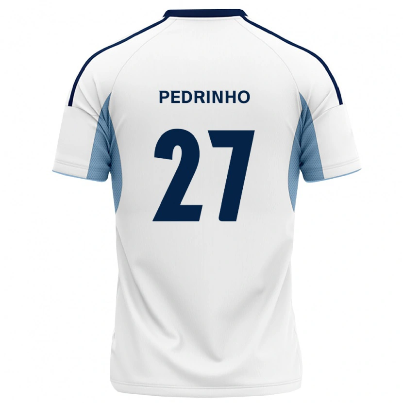 Danxen Mulher Camisola Pedrinho #27 Azul Real Branco Alternativa 2026/27 Camisa