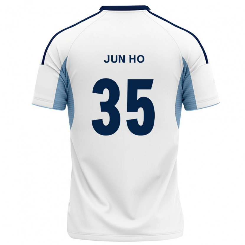 Danxen Mulher Camisola Jun-Ho Kim #35 Azul Real Branco Alternativa 2026/27 Camisa