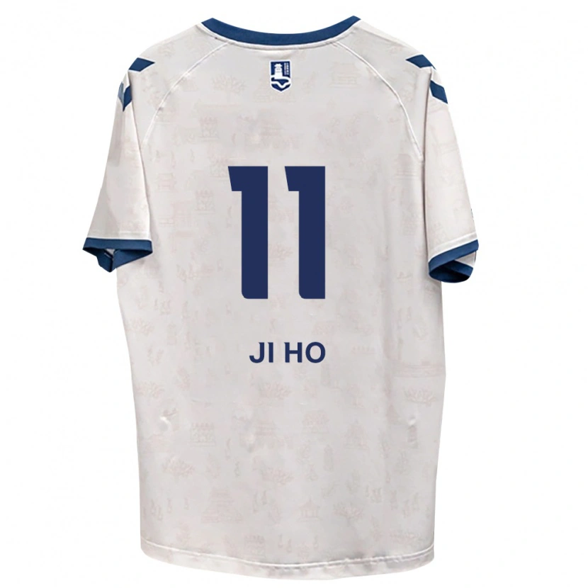 Danxen Mulher Camisola Ji-Ho Soon #11 Azul Real Branco Alternativa 2026/27 Camisa