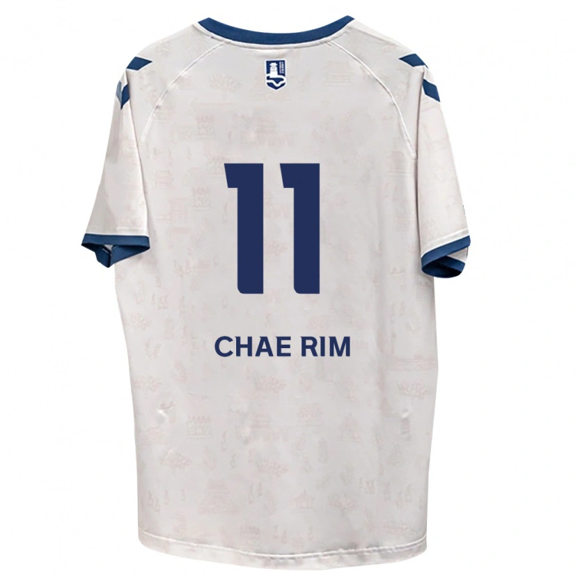 Danxen Mulher Camisola Chae-Rim Kang #11 Azul Real Branco Alternativa 2026/27 Camisa