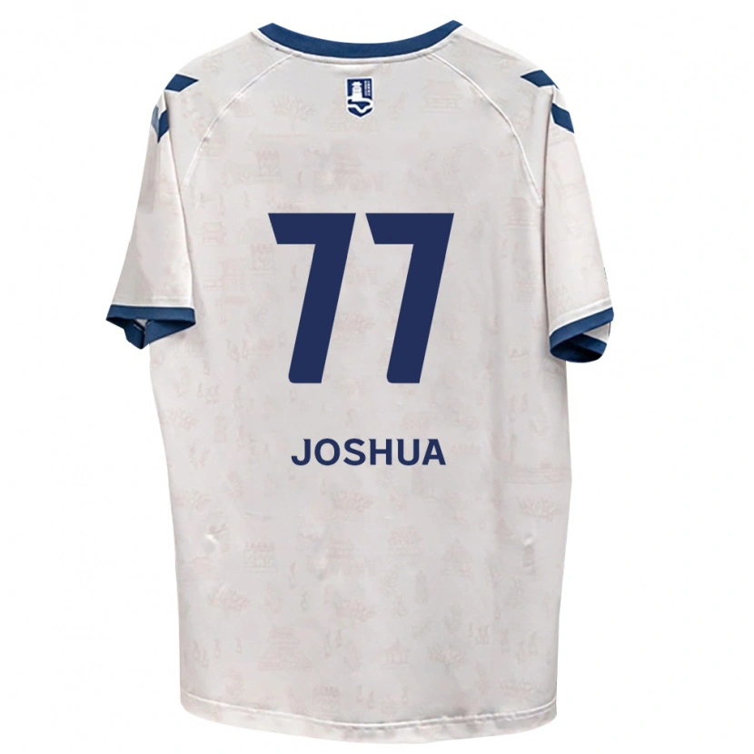 Danxen Mulher Camisola Joshua Eui-Jin Chung #77 Azul Real Branco Alternativa 2026/27 Camisa