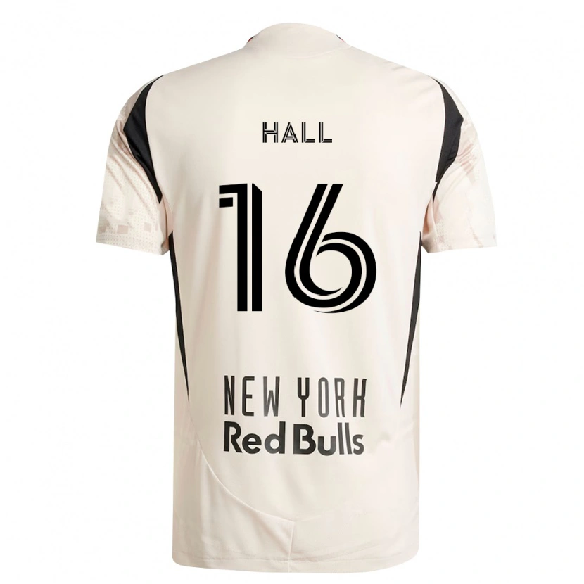 Danxen Mulher Camisola Julian Hall #16 Branco Off-Red Preto Alternativa 2026/27 Camisa