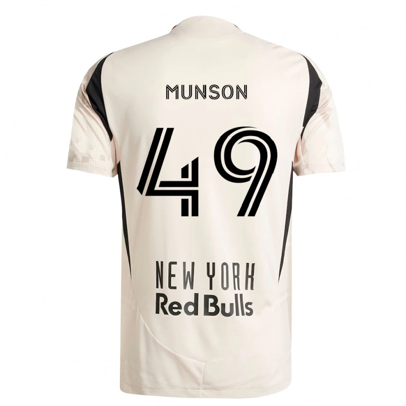 Danxen Mulher Camisola Josh Munson #49 Branco Off-Red Preto Alternativa 2026/27 Camisa