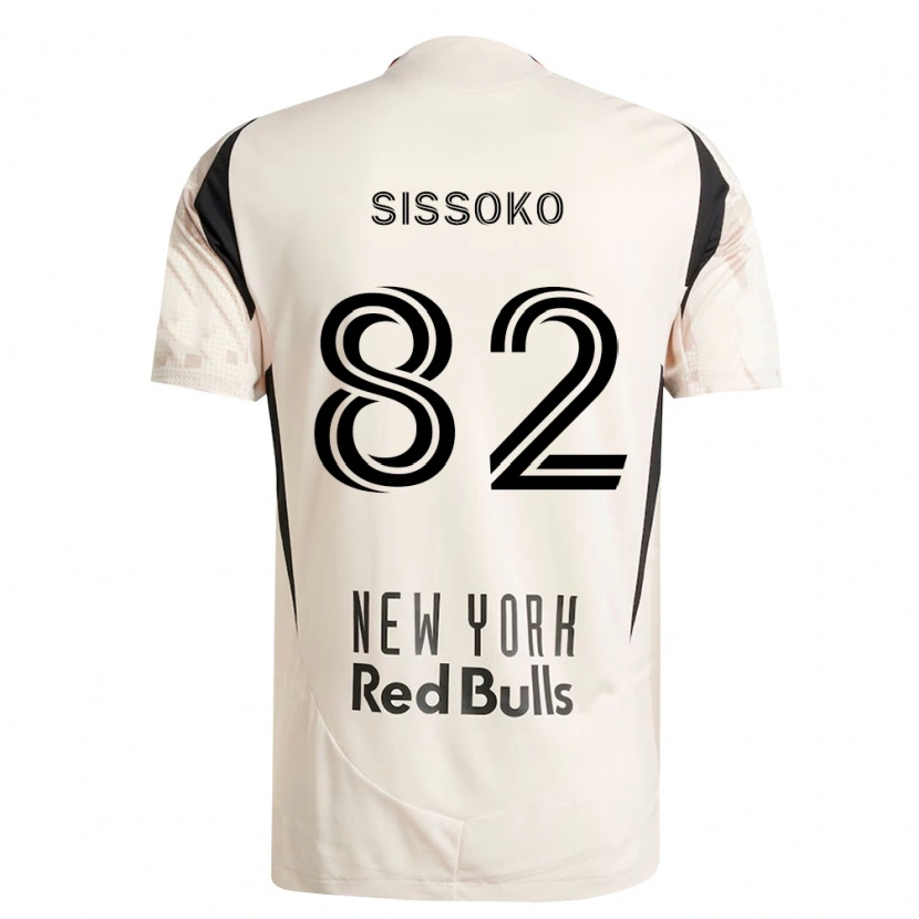 Danxen Mulher Camisola Makan Sissoko #82 Branco Off-Red Preto Alternativa 2026/27 Camisa